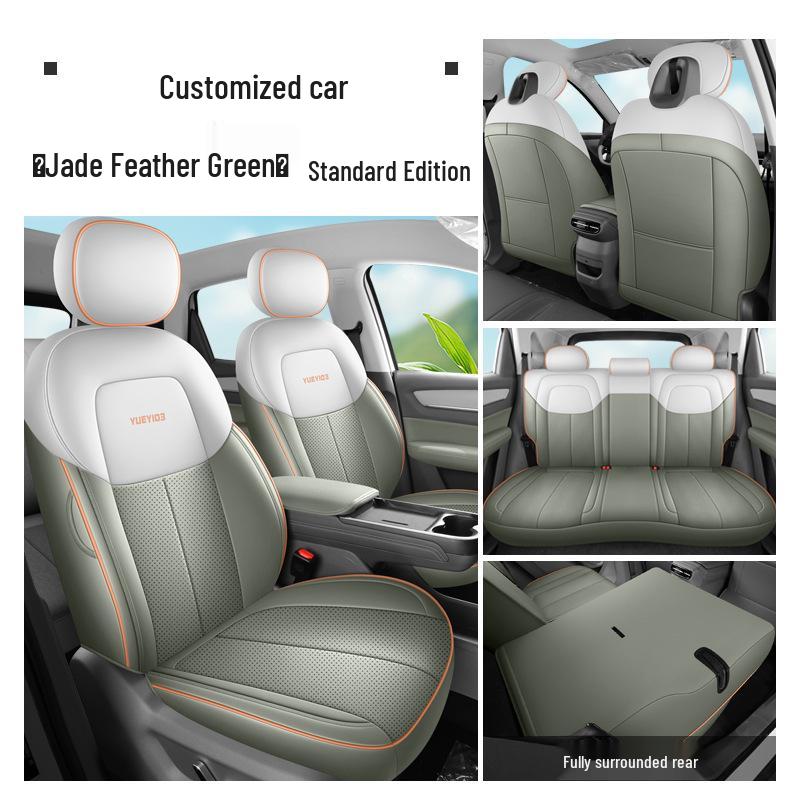 Bestune Yueyi 03 Full Leather Car Seat Cushion, All-Season, Universal Fit with Breathable Design