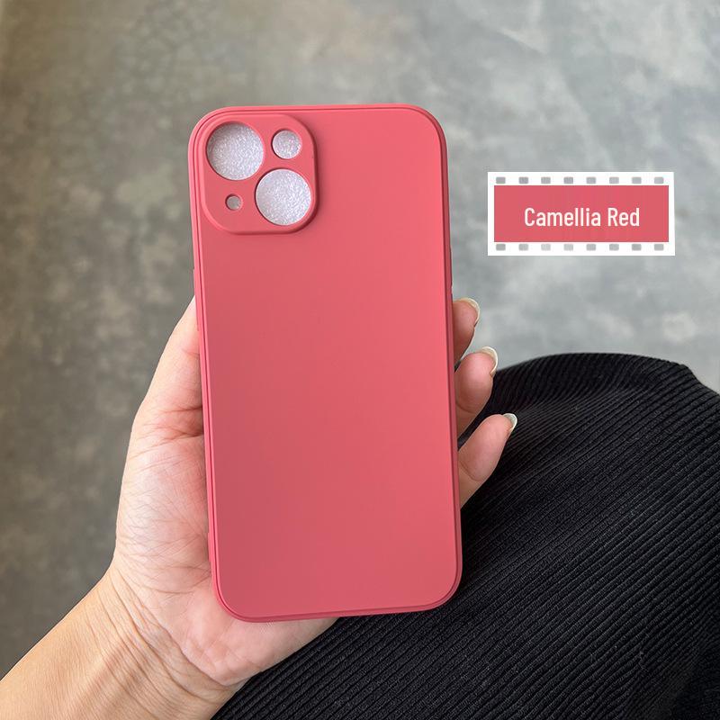 iPhone 12 Liquid Silicone Soft Case - Fits iPhone 13, 14, 16 Pro Max, Velvet Lining, Protective Shell.