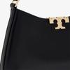 Tory Burch Eleanor Logo Metal Hardware Leather Shoulder Bag Women bags Black 164762-001