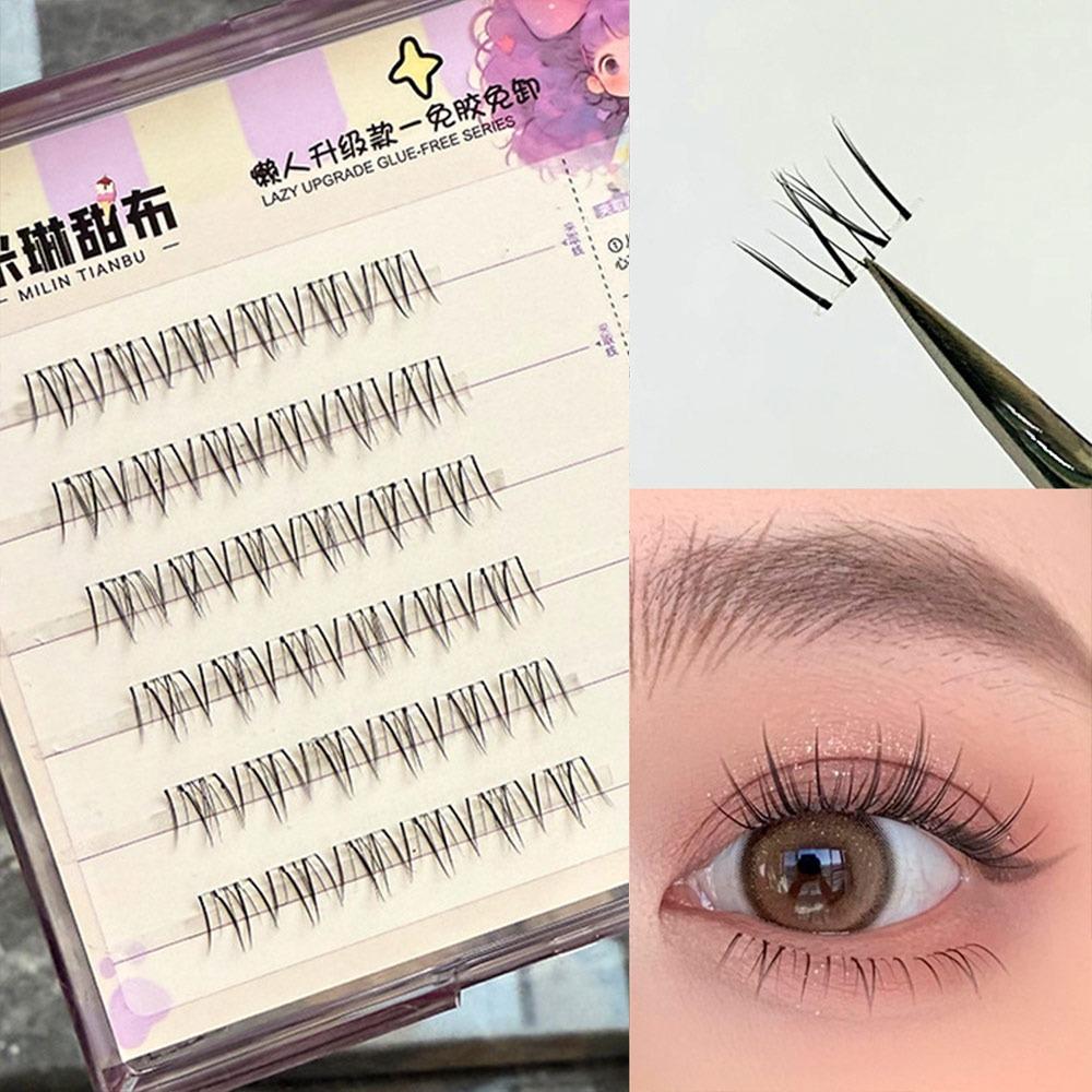 

3D Self-Adhesive Eyelashes Glue Free Manga Lashes Popular Self-adhesive Eyelashes Wome Type G