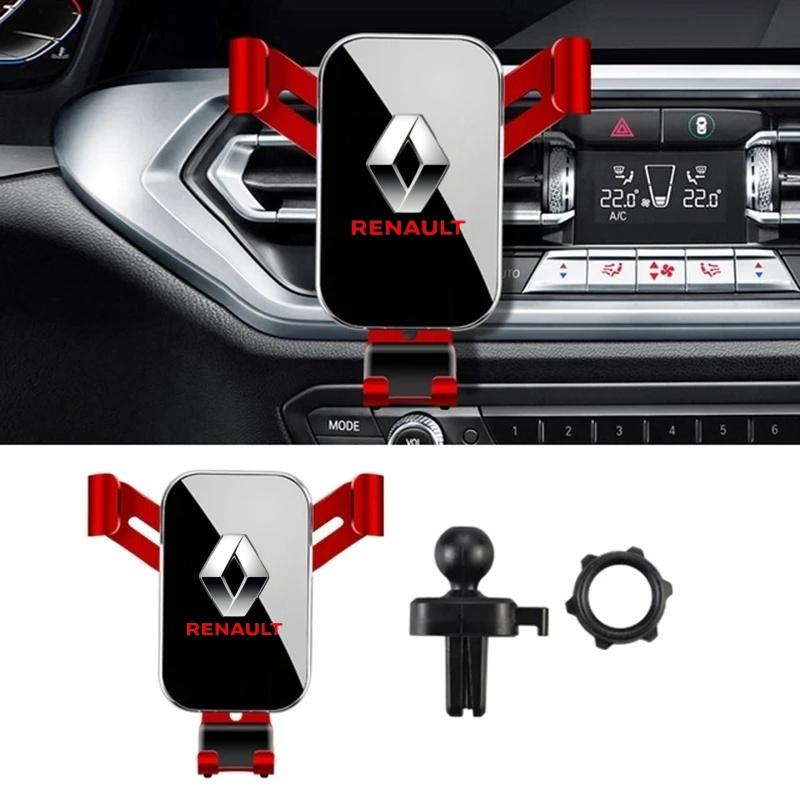 

Hub Caps Car Air Vent Clip Mount Mobile Cell Stand Smartphone GPS Support For Renault Sport Duster Megane 2 3 4 Clio Fluence Log