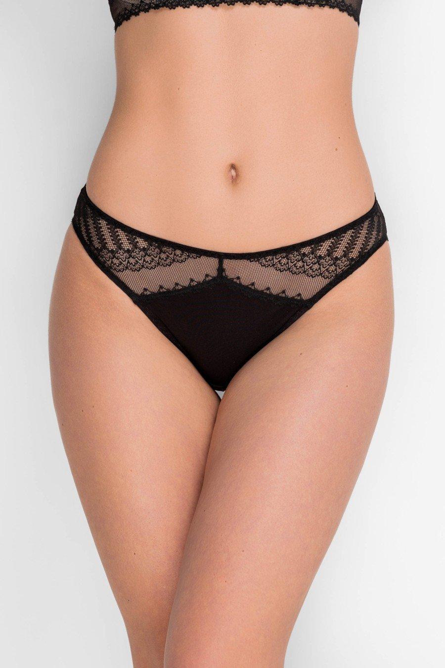 

Трусики сліп Anabel Arto (90634) 2(S) прозорий колір чорний