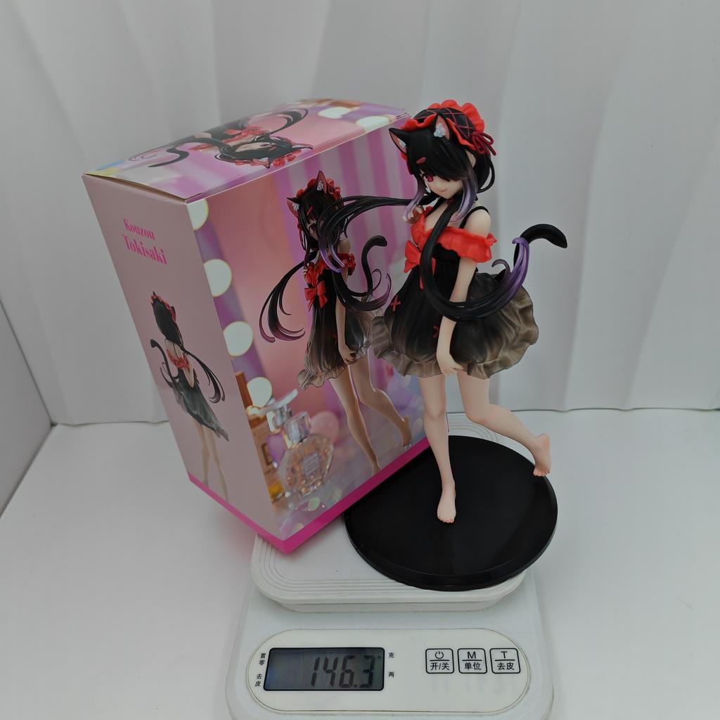 New Product Date A Live Handmade Action Figure Tokisaki Kurumi Pajamas Beautiful Girl Anime Peripheral Desktop Accessories
