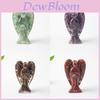Resin Crystal Angel Figurine With Handcrafted Design For Home Decor Gift Idea
