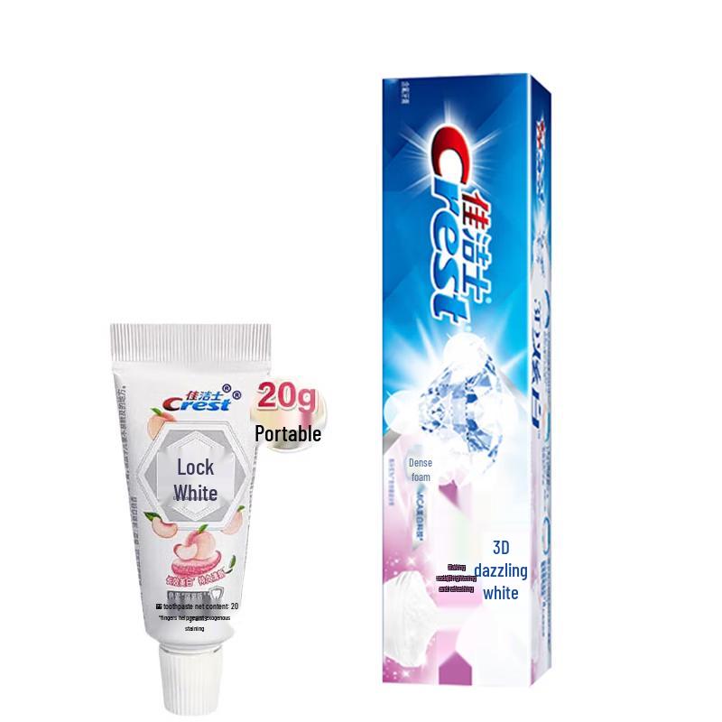 Crest Dual-Action Whitening Toothpaste Pack