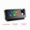 Multifunctional Creative Silent Alarm Clock with Color Screen Projection - Student Edition