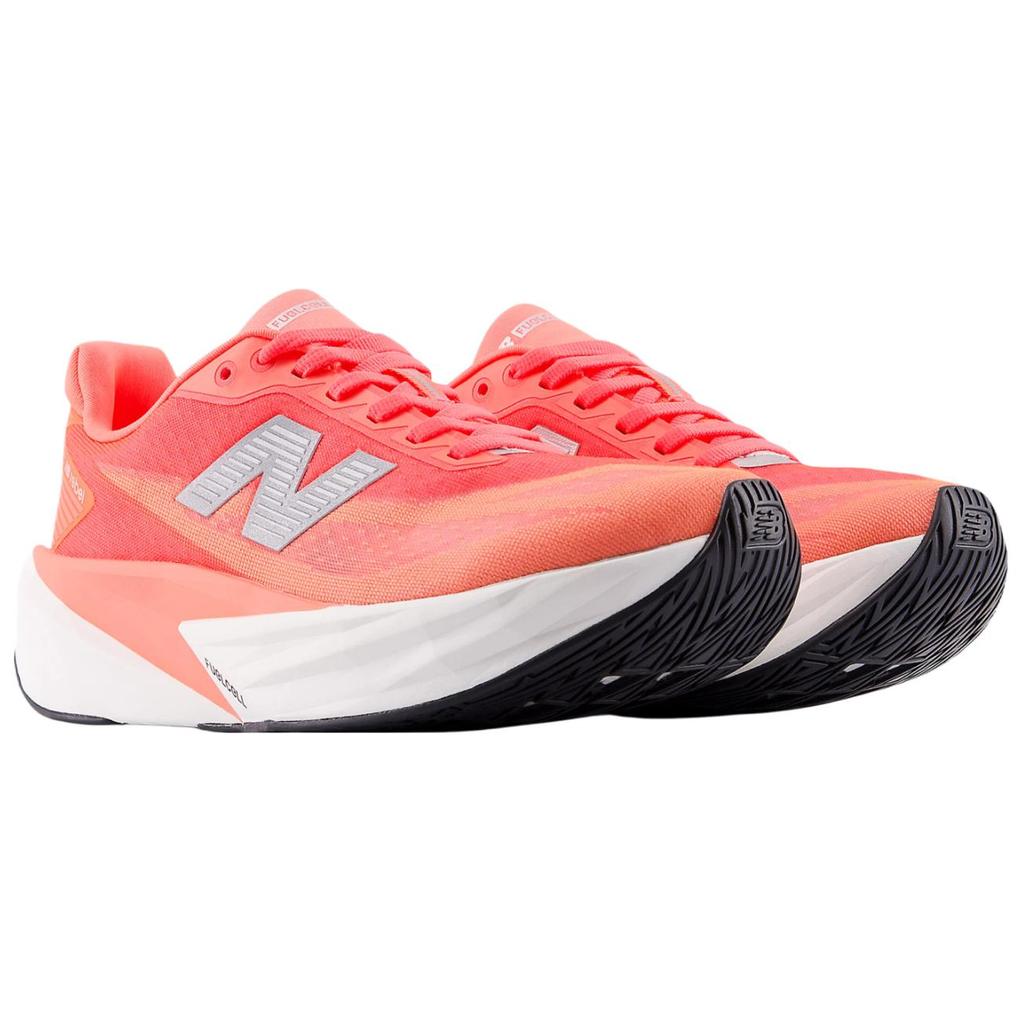 New Balance FuelCell Rebel V5 Cushioning, Wear Resistant Low Top Running Shoes Women's Red White