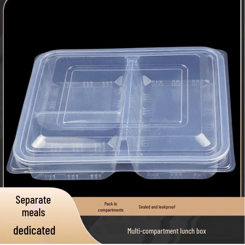 BOUSSAC Disposable Meal Prep Containers with Lids, 150 Count