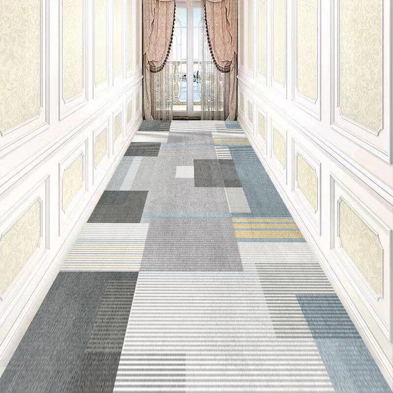 

Винтажный коврик-дорожка с геометрическим узором - Мягкий, машинная стирка, нескользящий полиэстеровый ковер для гостиной, кухни, спальни 80*100CM