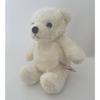AURORA Plush Heart Teddy Ivory