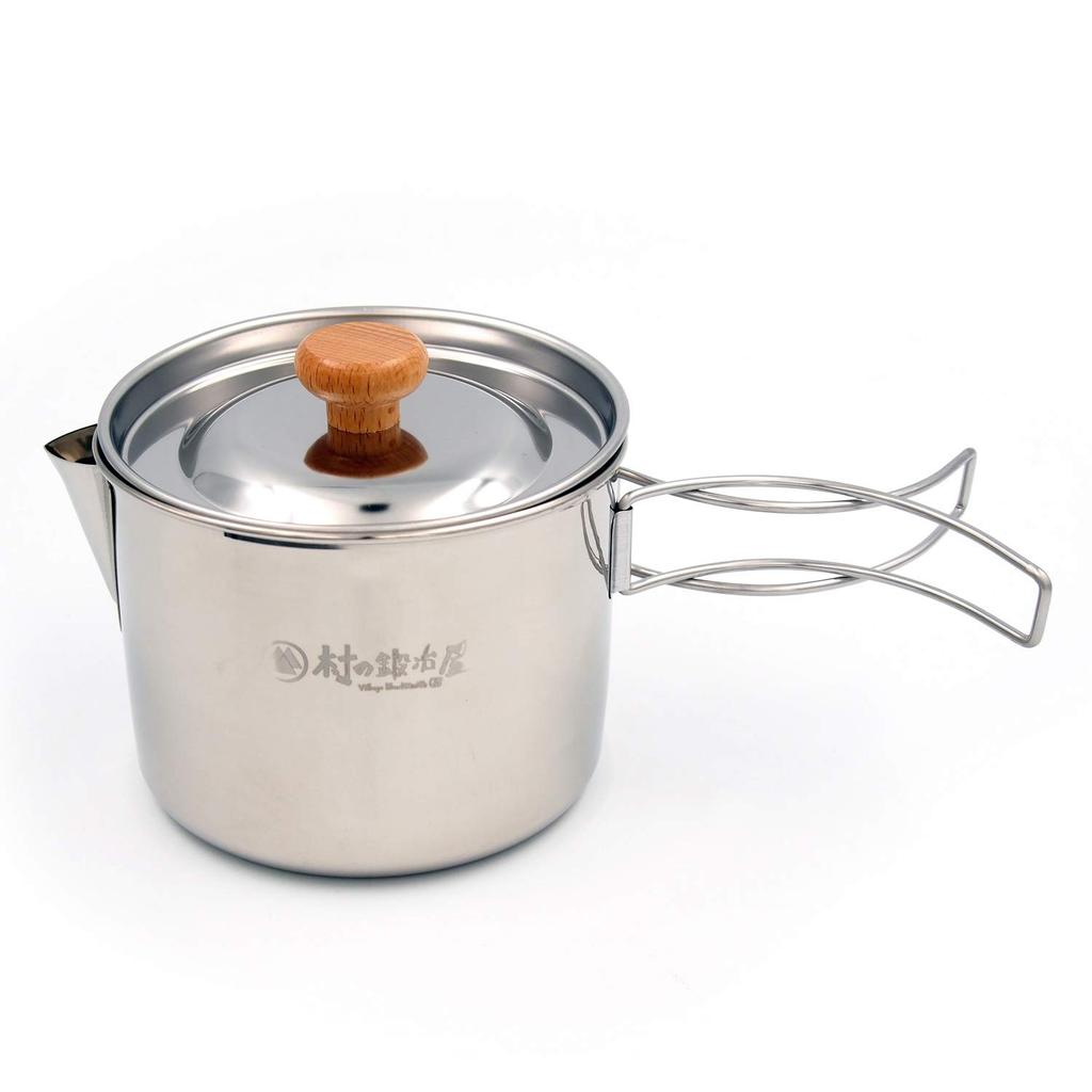 in Village Blacksmith Touring Kettle Cooker Dripper Set storage [Made Tsubamesanjo] & (with bag) MK-6549