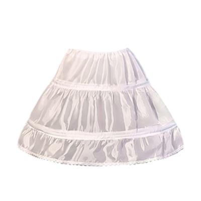 Childrens White Underskirt With Flexible Support Structure Ideal For Formal Event And Performances