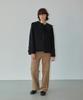 WOVEMENT Flower Corduroy Straight Pants Beige Wbdfpa004Be