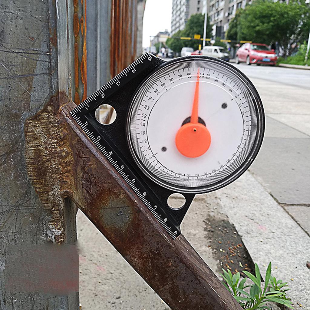 0-360 Degrees Slope Inclinometer High Accuracy ABS Angles Finder Slope Level Meter Angle Finder Measure Product Angles