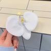 Elegant Orchid Flowers Hair Clip Sweet Bohemian Style Floral Duckbill Clip Seaside Vacation Headwear Colorful Hair Accessories