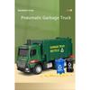 1/32 Pneumatic Control Garbage Truck Car Model Diecasts Metal City Garbage Sorting Sanitation Vehicles Car Model Kids Toys Gifts