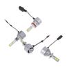 H1 H7 H11 Cob Araba Led Far Ampulleri Hi-Lo Işın 36W 16000Lm 6000K Led Araba Işığı
