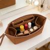 Purse Insert Organizer Felt Multi-compartment Bag Insert Purse Organizer Insert with Zipper