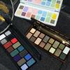 DIKALU True Colors Pearlescent 16-Color Kids' Eyeshadow Palette for Impromptu Stage Makeup