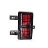 1Pc Car Rear Bumper Fog Light Brake Lamp TailLight  Black Red Signal Lamp Assembly For Chery Jetour Traveler T2 Reversing Parts