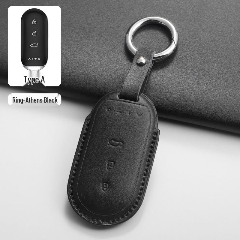 AITO M9 Key Case: Original Car Color, 2025 New M8 Protective Shell, M7 Buckle, M5 Bag Automotive Accessories