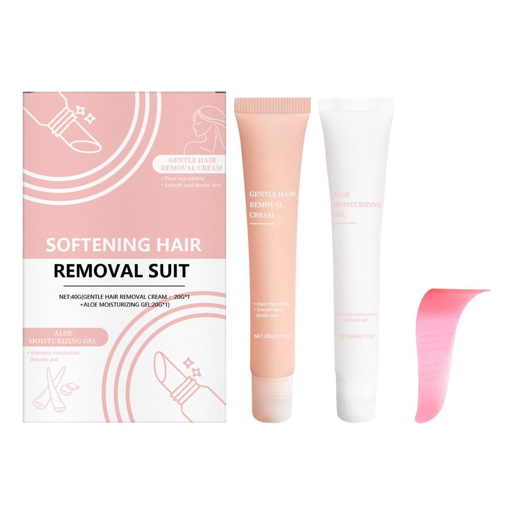 Softening Hair Removal Suit, Gentle Lip Hair Removal, Acial Hair Removal, Facial Hair Removal  Soothing And Gentle