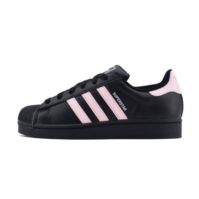 Originals Superstar 2 Comfortable Low Top Skateboard Shoes Unisex Black Pink JI0079(Team1253-)