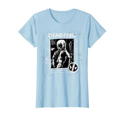 Marvel Studios Deadpool & Wolverine Maximum Effort Chalk Art T-Shirt