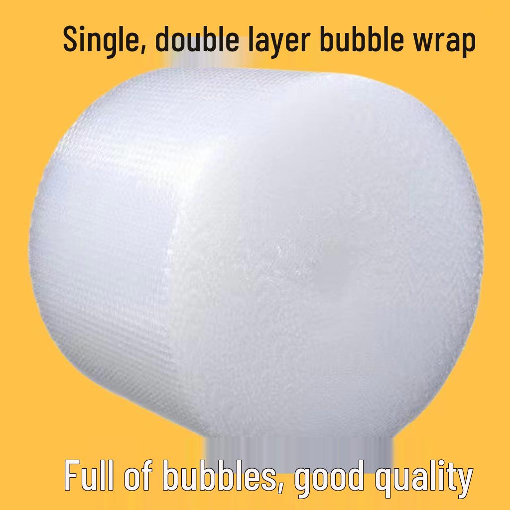 

Thickened Shockproof Bubble Wrap & Foam Pad – Large Roll Single-layer medium 10cm×6m (trial)