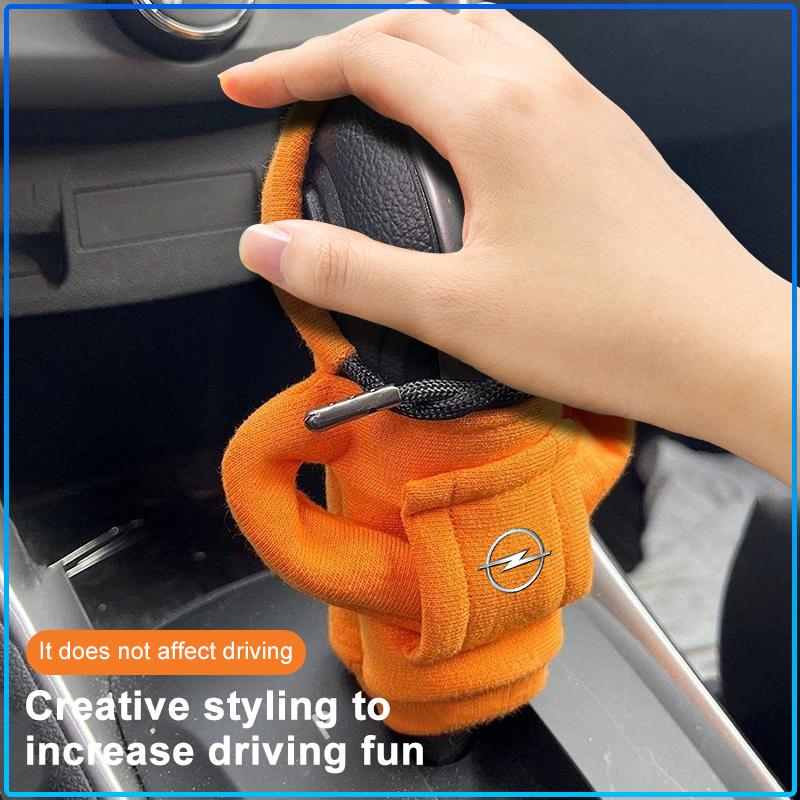 1Pcs Car Gear Knob Cover Hoodie Car Gear Stick Hoodie Car Styling For Opel Astra H G Corsa Insignia Astra Antara Meriva Zafira Interior
