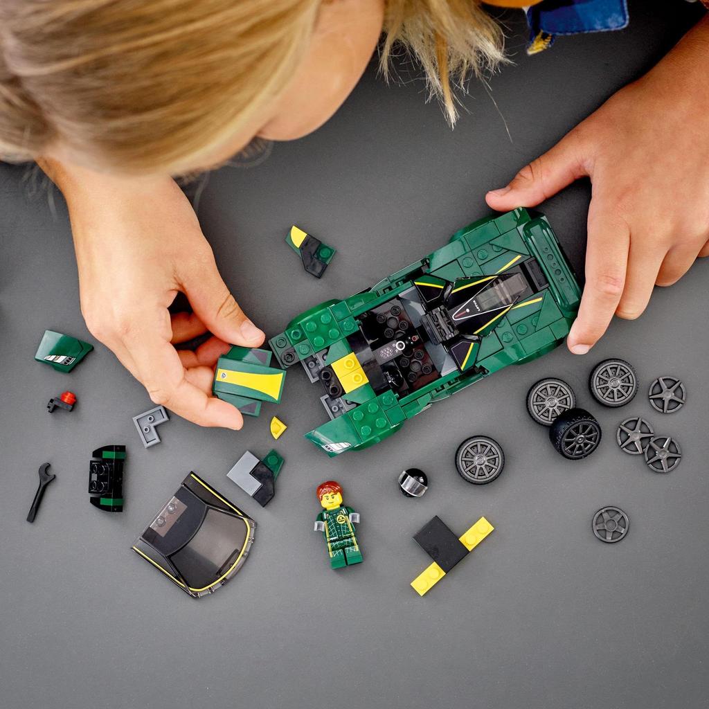 LEGO Speed Champion Lotus Evija Toy Present Birthday Block Christmas Boys Girls Children 8 Years Old 9 Years Old 10 Years Old Elementary School
