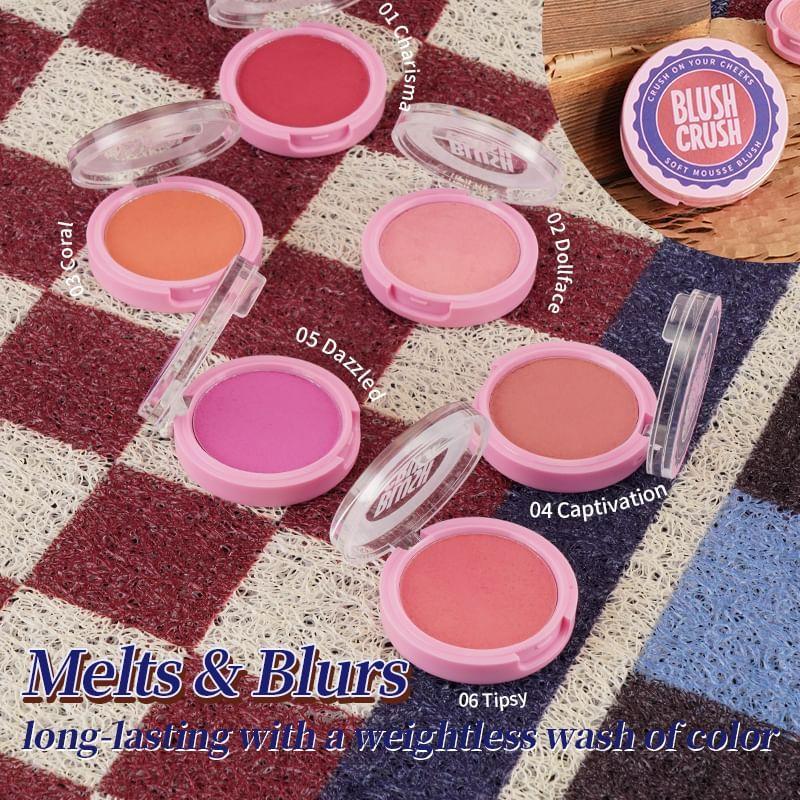 SOWIN - Glass Glow Mousse Blush - 6 Colors