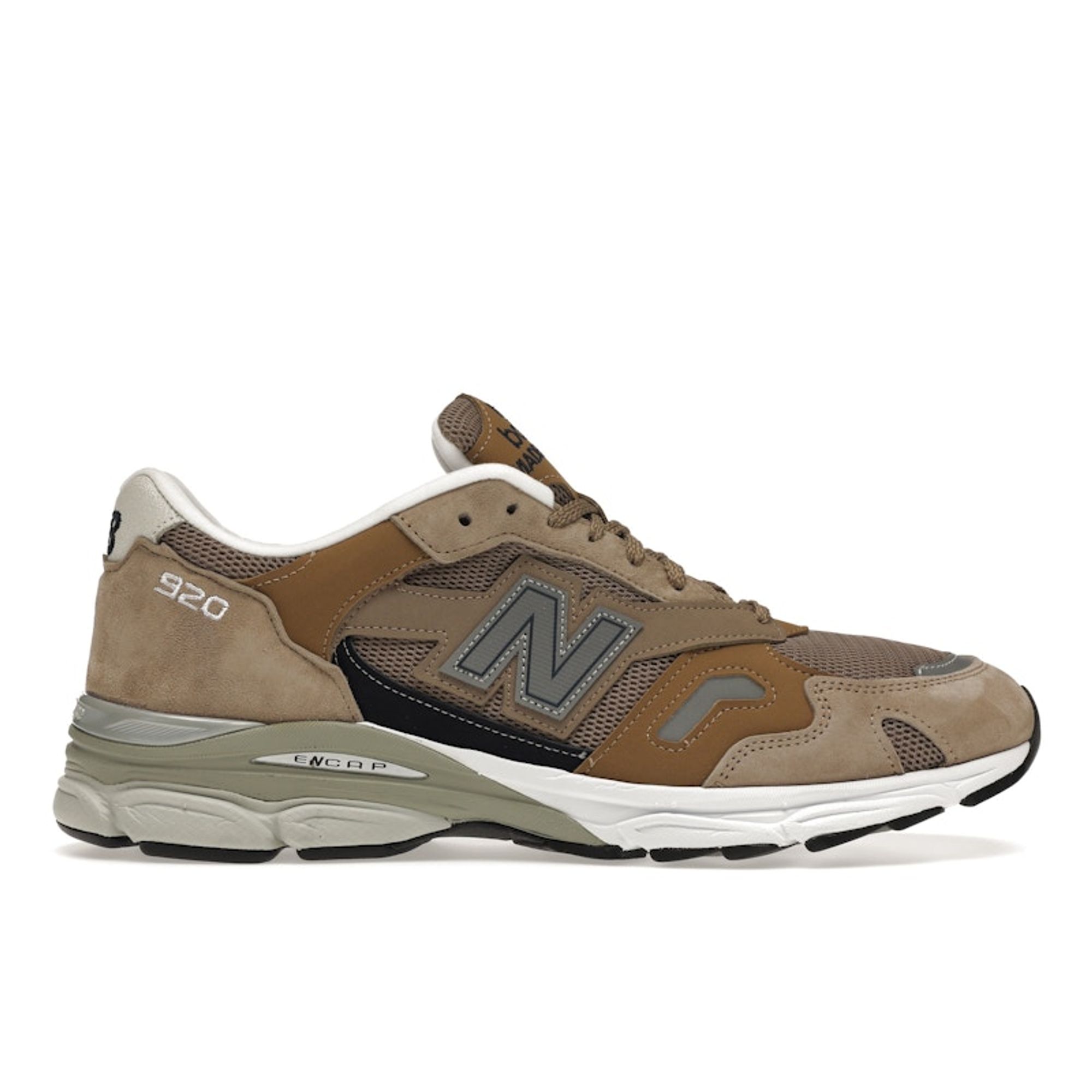 

New Balance 920 Made in England Desert Pack — Бежевые мужские кроссовки Коричневые M920SDS 44
