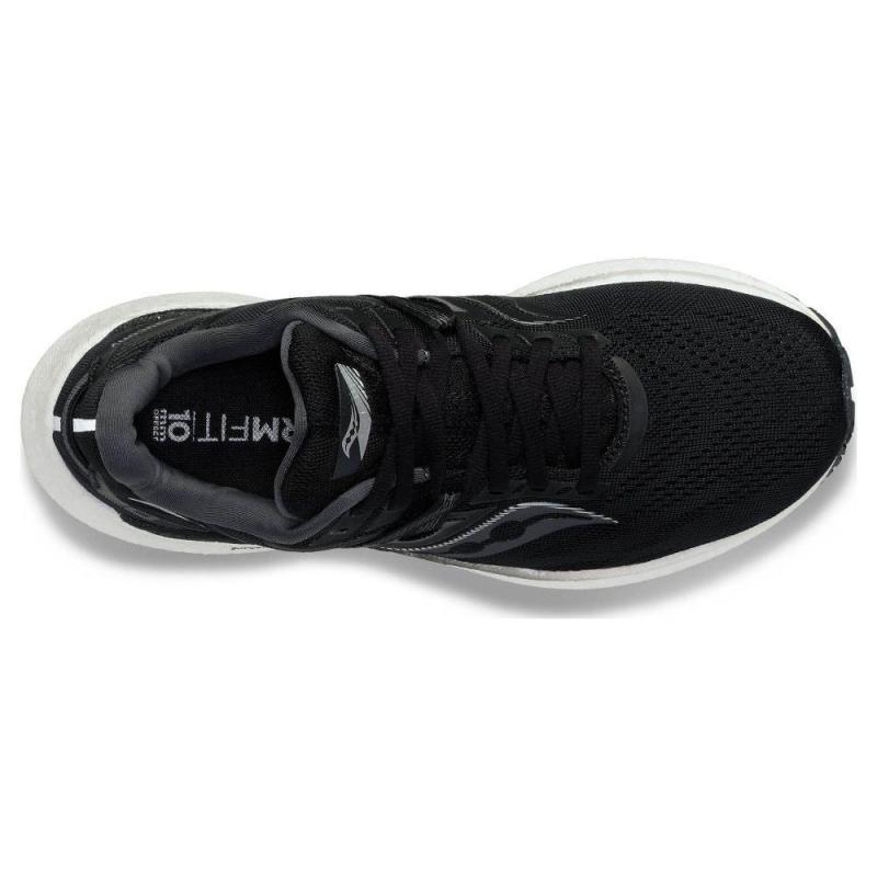 Saucony Triumph 20 Durable Breathable Low-Top Training Running Shoes Women's Black Saucony S10759-10