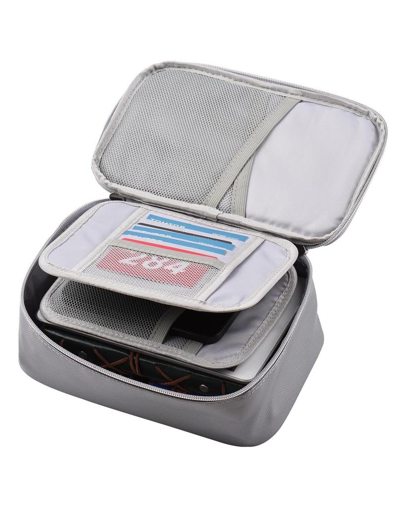 Feuerfeste Aktentasche, Dokumententasche, Sicherheits-Organizer, Reißverschluss, feuer- und wasserabweisende Geldtasche