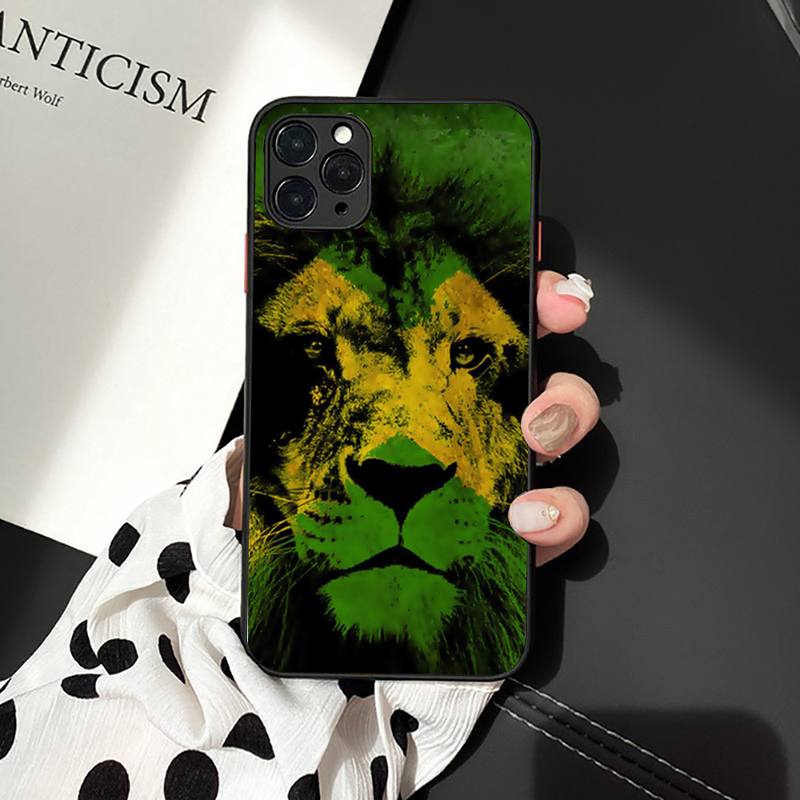 FHNBLJ Retro Jamaica National Flag Phone Case for iPhone 11 12 13 mini pro XS MAX 8 7 6 6S Plus X 5S SE 2020 XR case