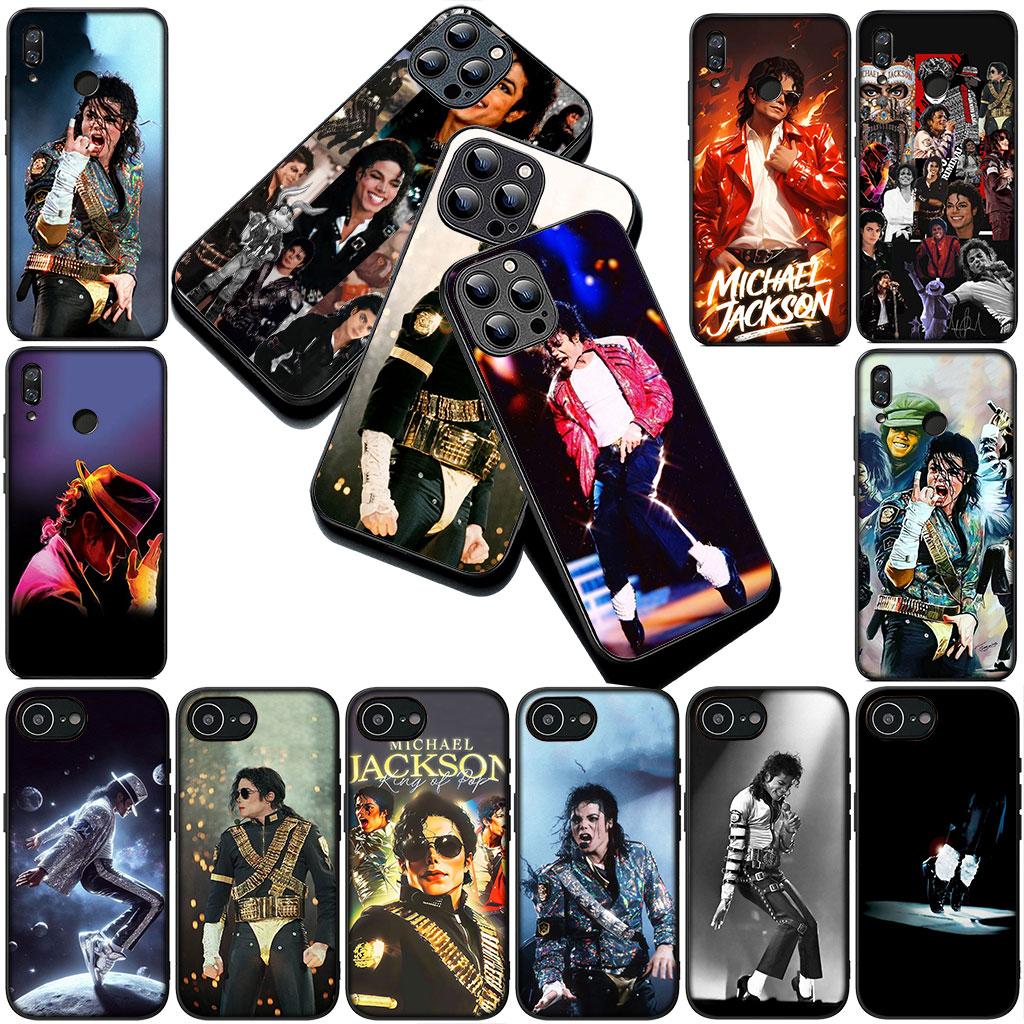 Handyhülle für Samsung Galaxy S22 S21 S20 FE Ultra Plus A07 A17 A15 A16 A25 A57 A37 Weiche Hülle M-Michaels Heißes J-Jacksons Poster