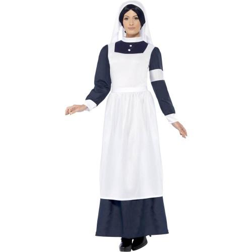 Smiffys Womens/Ladies Great War Nurse Costume Set