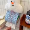 Wandmontierter Taschentuchbeutel Schneemann Taschentuchaufhänger Niedlicher Taschentuchhalter