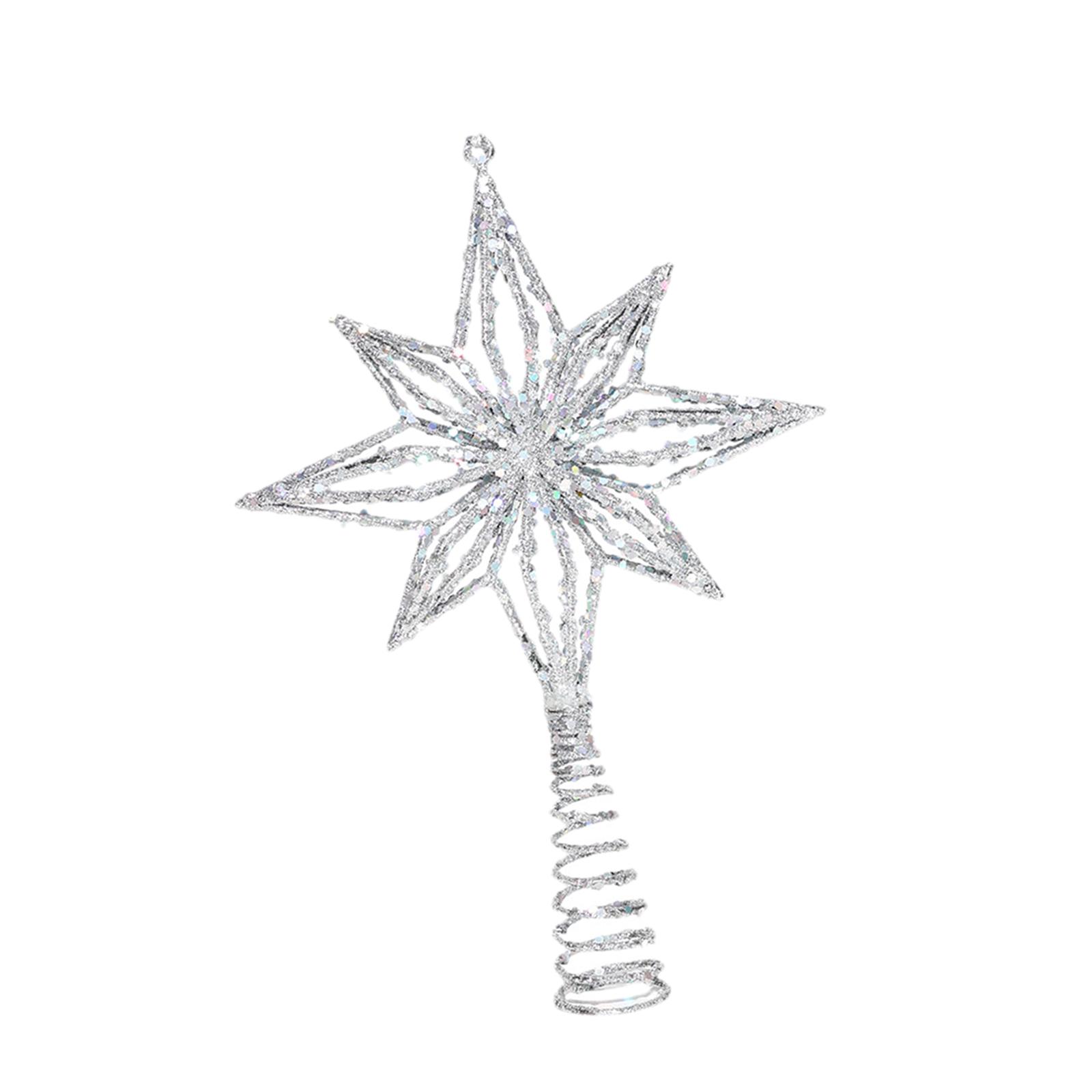 

Star Christmas Tree Topper ,Hollow Design ,Gift, Xmas Tree Decor ,Decorative, Star Ornament