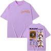 Rapper Rauw Alejandro Cosa Nuestra Merch T Shirt Men Women Clothing Fashion Hip Hop Tshirt Summer High Quality Cotton Tshirts