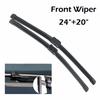 Wiper Front Rear Wiper Blades Set For BMW X5 E70 2006 - 2011 2007 Windshield Windscreen Front Rear Window 24"+20"+15"