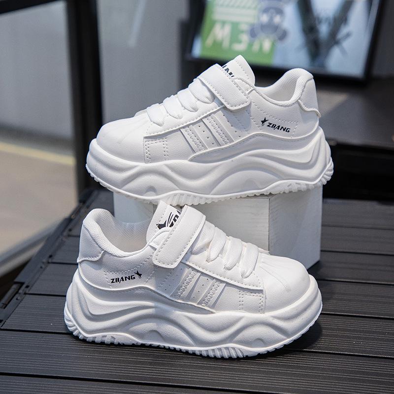 Children's shoes women's 2025 spring and autumn new casual boys' niche sports platform bread shoes children's versatile