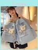 Girl Backpack With Nylon For School And Casual Use