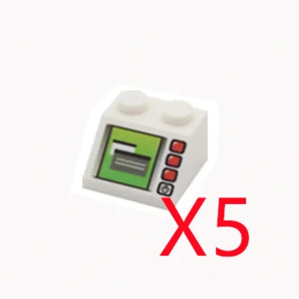 City Building Blocks Accessories Dashboard Audio Computer Control Center Radar Keyboard Mobile Phone Model Mini Brick Toy R054