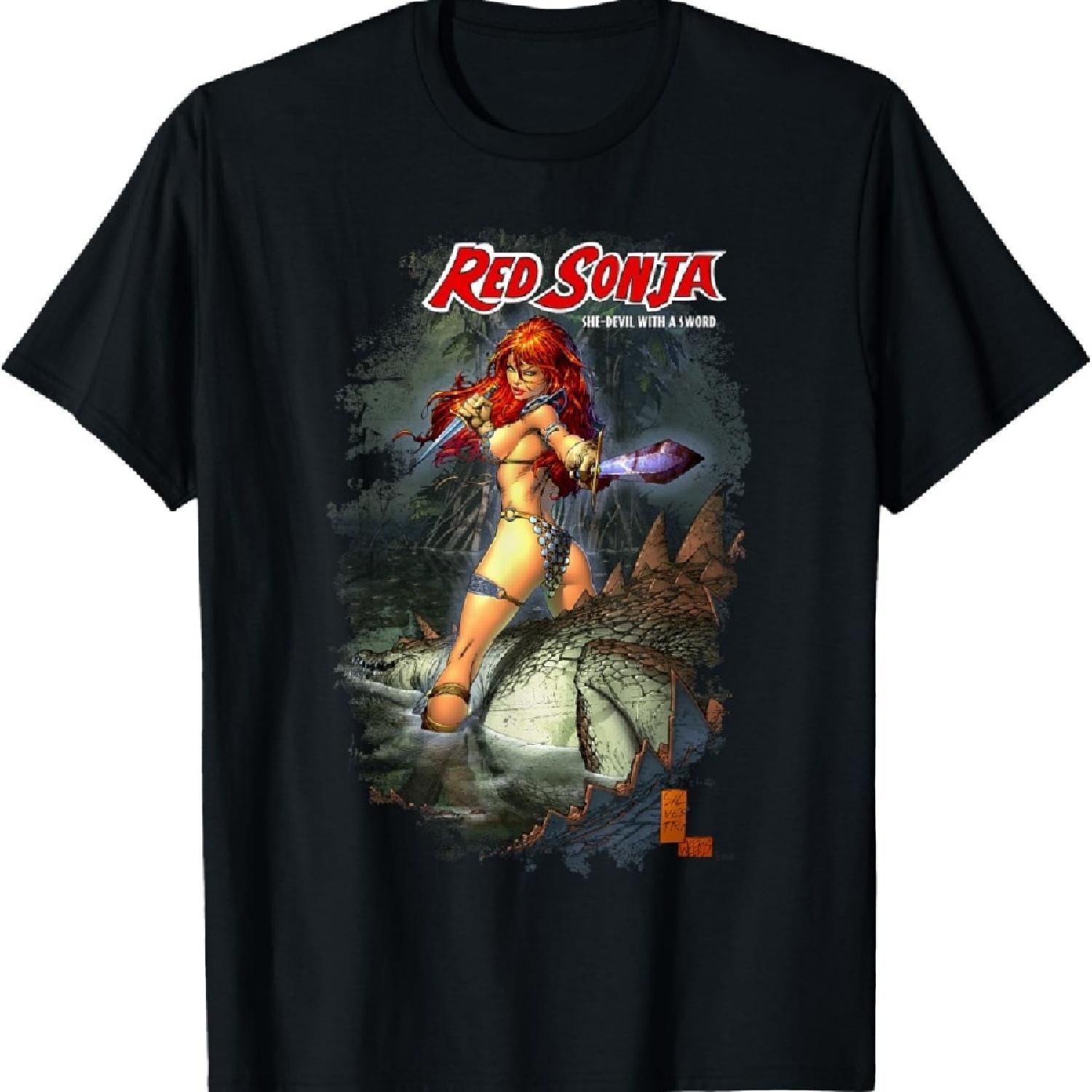 

Марк Сильвестри Обложка комикса Женщина-воин Ше-Дьявол Футболка XXXXXL чёрный