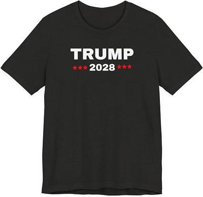 Trump 2028 Shirt, Wahl T-Shirt, Politische Kampagnenkleidung, USA T-Shirts