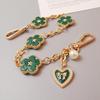 Flower Mobile Phone Strap Metal Chain Mobile Phone Lanyard Cell Phone Chain  Women/Lady/Girl