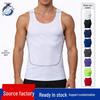 Men's Breathable Quick-Dry Slim Fit Sports Vest for Running, Training, and Basketball