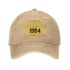 Custom Cotton Limited Edition Made In 1984 All Original Parts Birthday Gifts Baseball Cap Sun Protection Women Men's Dad Hat